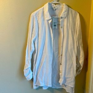 New Directions Long Sleeve 100% cotton shirt